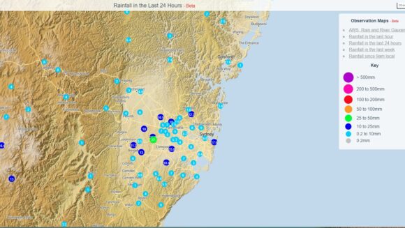 Sydney thunderstorms Wednesday 30 August 2023