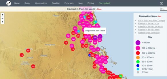 A week of weather extremes, storms, floods and heavy rain Australia - January 15 to January 20 2024. 