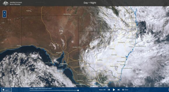 Heavy rain and flood event Sydney and Wollongong 5 and 6 April 2024.