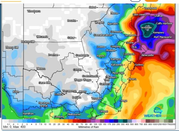 Expected rain events 18 to 25 May 2025 for eastern Australia. Expected rain events 18 to 25 May 2025 for eastern Australia.