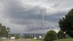 Storms Penrith / Regatta – my first wall cloud 12/2/12