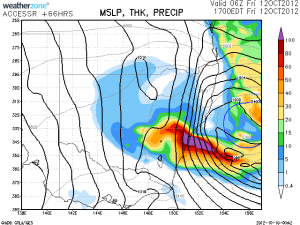 Rain Event 11th -12th October 2012