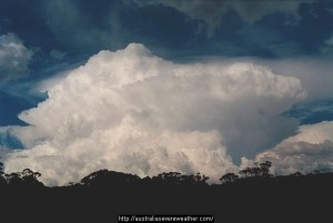 Supercell Mushroom Cloud - 4th November 2000