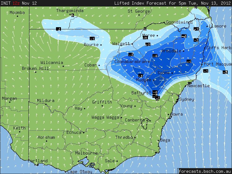 NSW Storms 13 November 2012