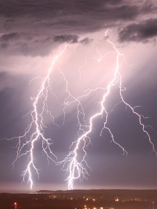 Lightning Display NE NSW Jan 13 and 14 2013