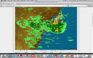 Sydney and Hunter Flood Watches 23rd to 24th February 2013