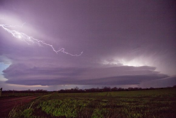 Incredible Supercell Structure Clinton, Oklahoma 22nd April 2013 5