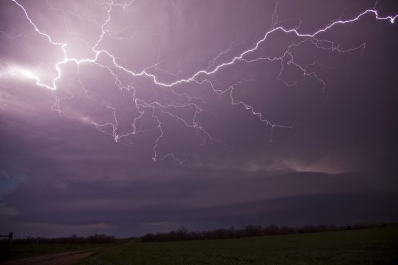 Incredible Supercell Structure Clinton, Oklahoma 22nd April 2013 1