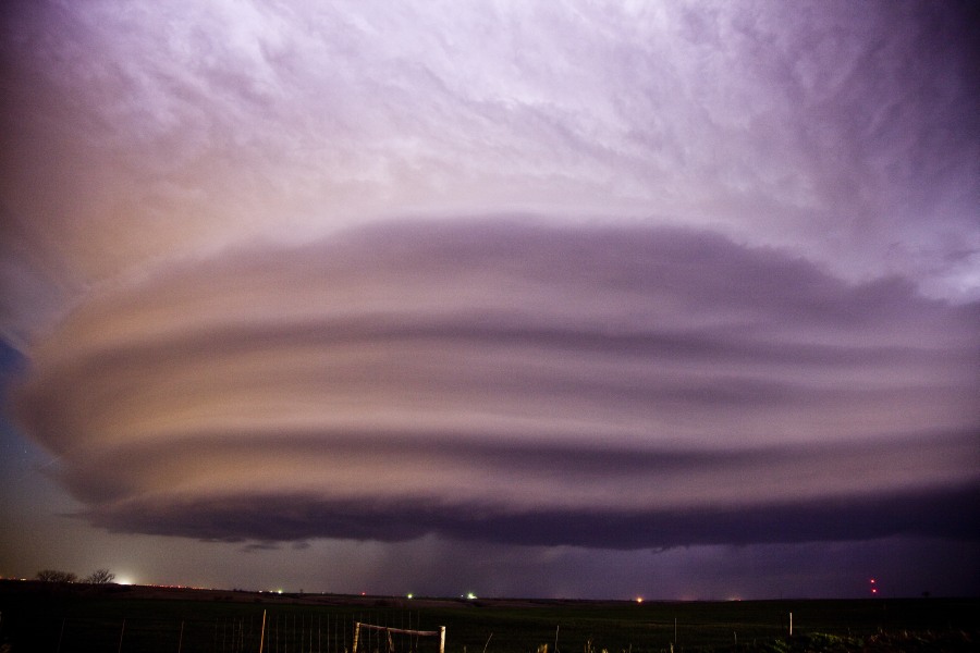 Incredible Supercell Structure Video Oklahoma