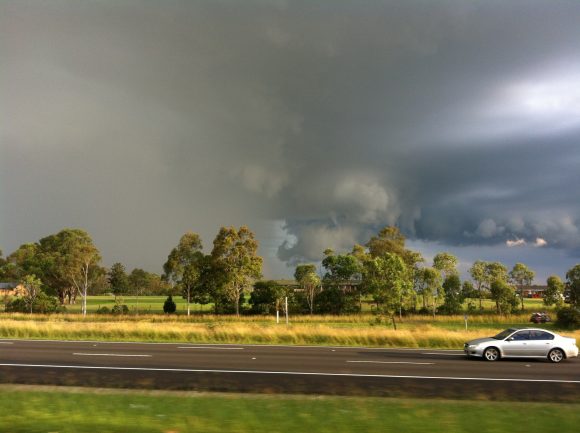Storms Western Sydney 7th of April 2013 3