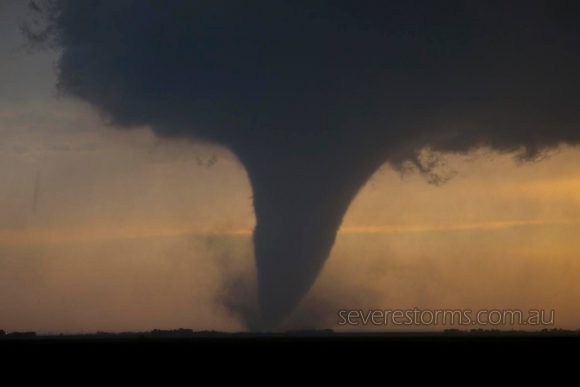 Rozel Kansas tornadoes - Moderate Risk including giant hail 18th May 2013 1