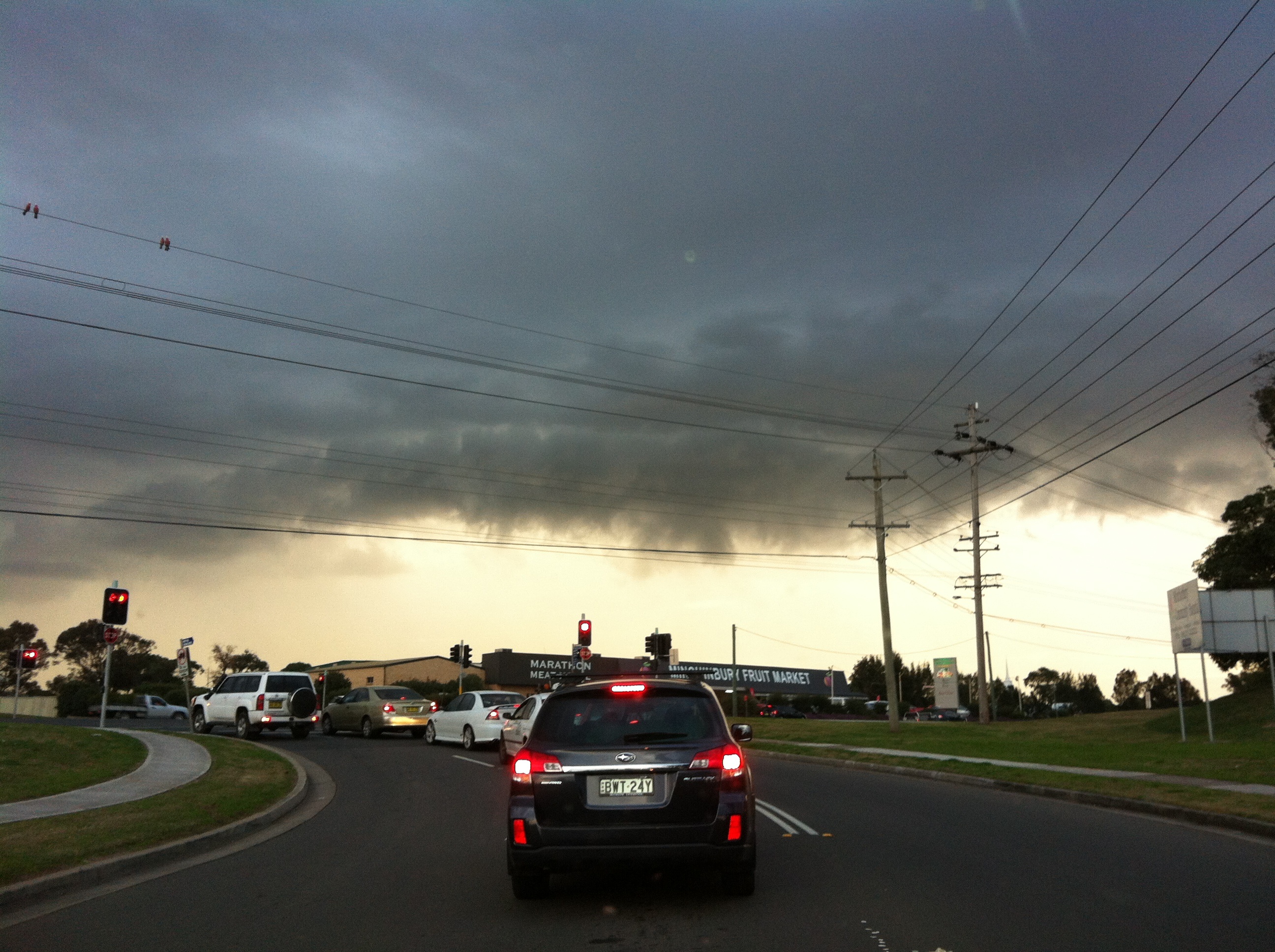 Flash flooding from Winter Storms in Sydney 16th July 2013