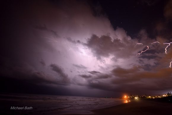 Lightning and severe storms Ballina - Byron Bay areas 26 October 2013 3
