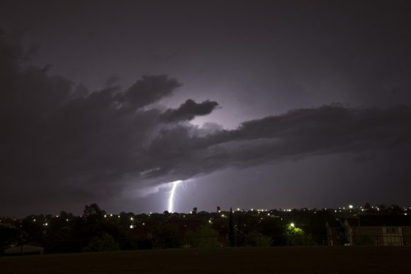 Lightning Acacia Gardens 15th November 2013 4