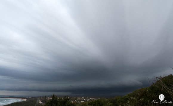 Storms fire up across eastern NSW 11th November 2013 4