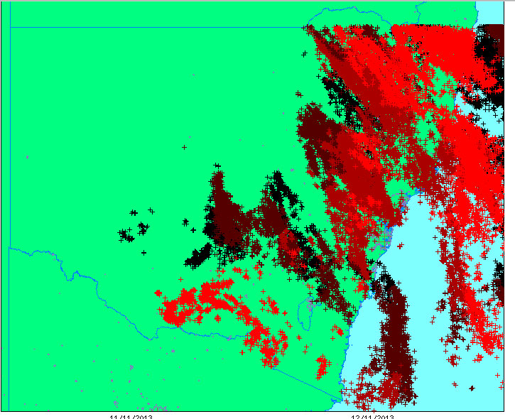 Rain and Storms from 9th November 2013 7