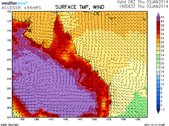 Heat Wave in Queensland December 2013 1