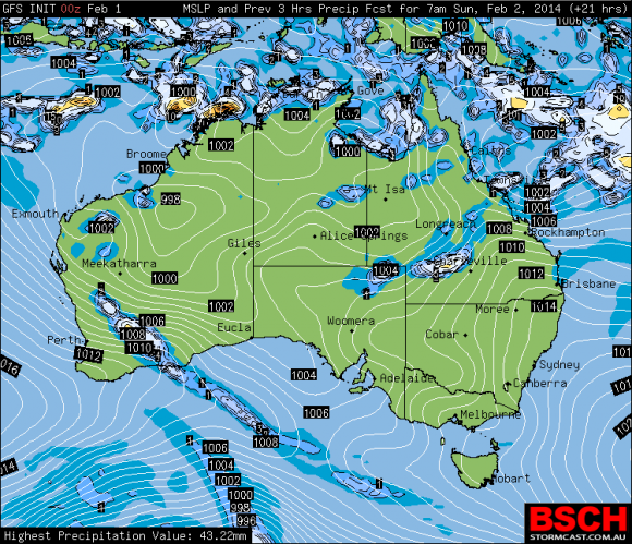Tropical Cyclone Edna Forms and weakens off Queensland