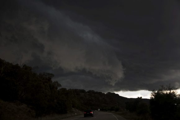 Severe storms with hail Southern Tablelands 8th March 2014 8