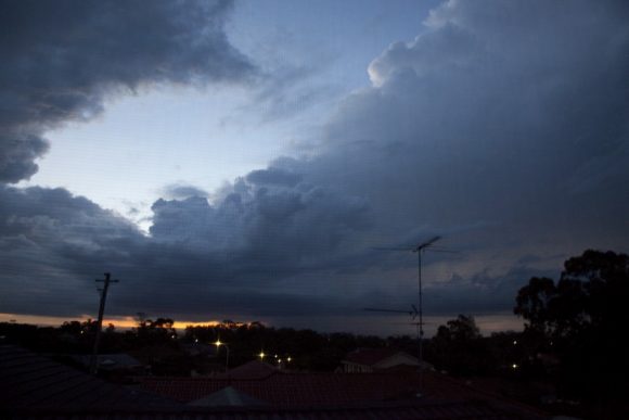 Storms near Sydney 21st March 2014 8