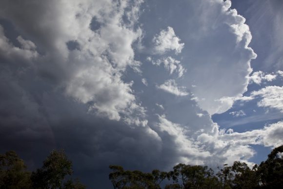 Supercells SW of Sydney 22nd March 2014 5