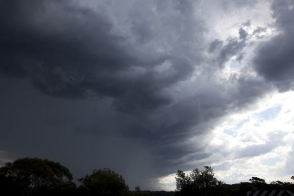 Supercells SW of Sydney 22nd March 2014 6