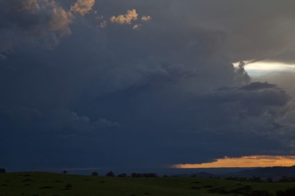 Supercells SW of Sydney 22nd March 2014 20