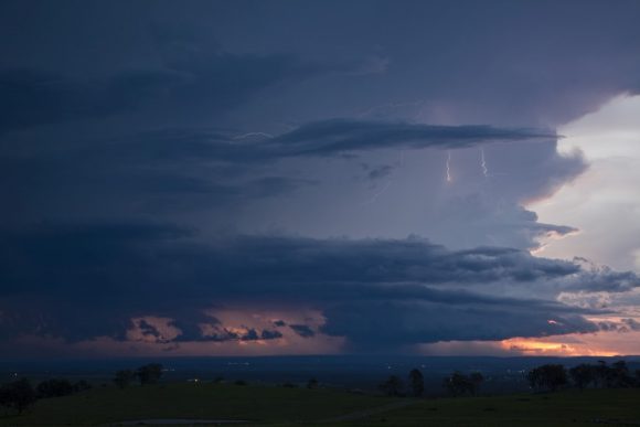 Supercells SW of Sydney 22nd March 2014 24