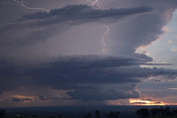 Supercells SW of Sydney 22nd March 2014 26