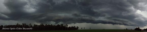 Severe Cell Marsden Park area NSW 15th March 2014 2