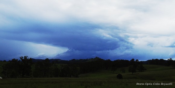 Severe Cell with Damaging Winds Dungog Region 16th March 2014 2
