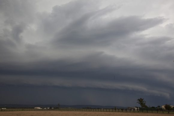 Squall Line through Sydney with Hail 13th October 2014 6