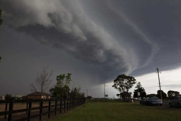 Squall Line through Sydney with Hail 13th October 2014 8