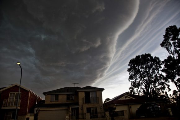 Spectacular Shelf Cloud Western Sydney 24th November 2014 4