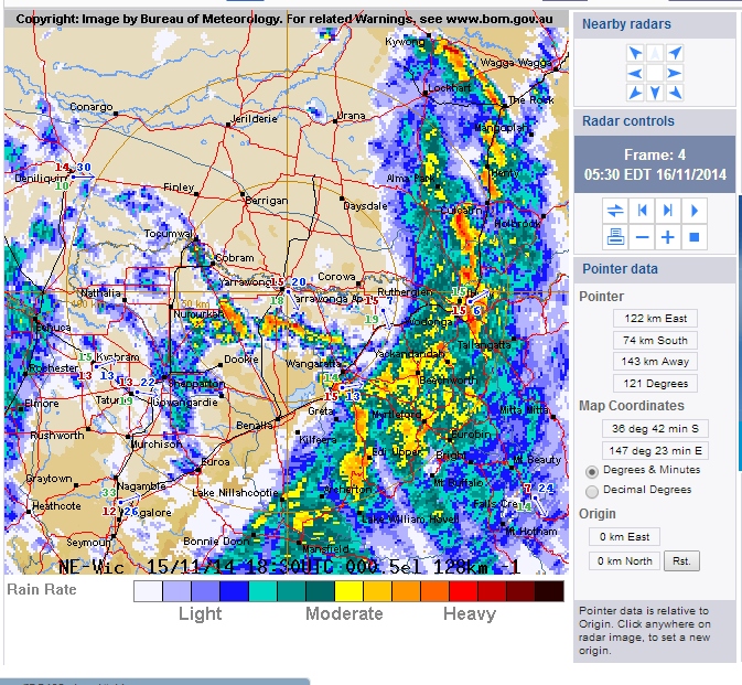 Signficiant Weather and Rainfall Event 15th November 2014 3