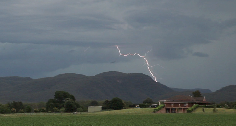 Storm Lightning Video Stills Evening 4th January 2015 31