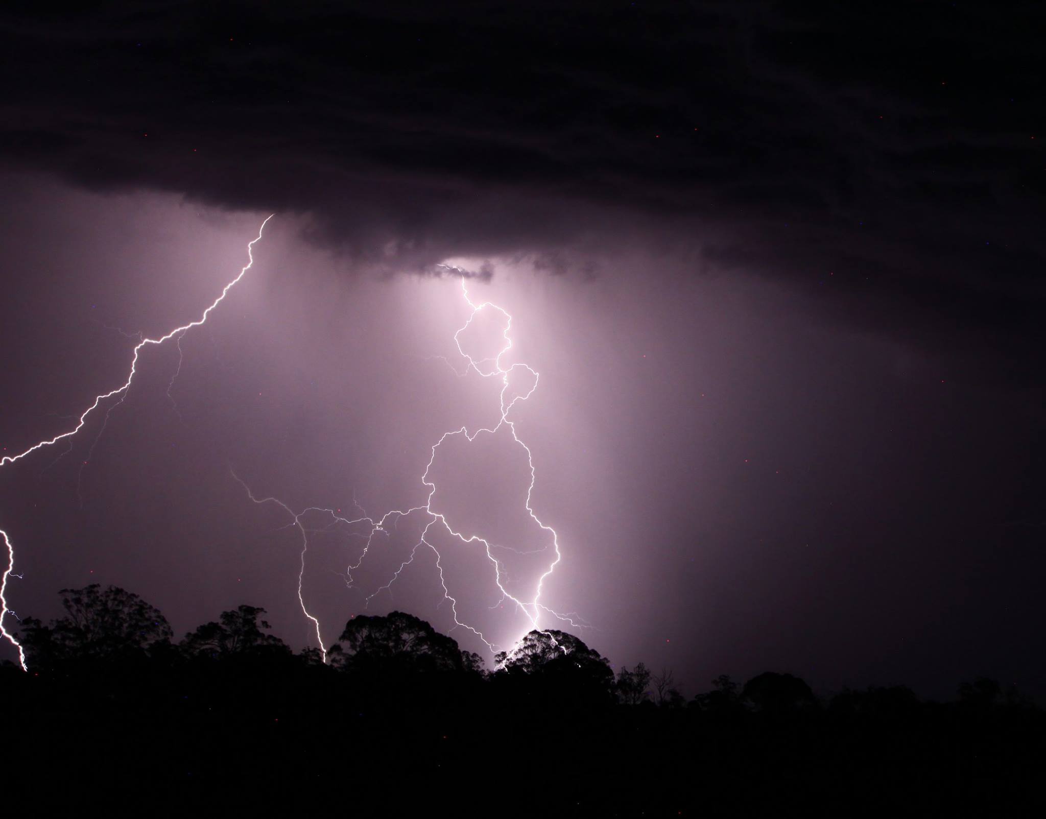 Storms and Lightning Warwick Queensland 21st December 2016 - Extreme Storms