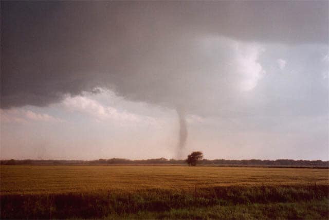 Harper Attica tornadoes 12 May 2004!What a day where even the cows ran ...