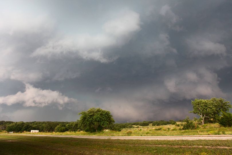 SW Texas beast in 2016 with Nicholas Moir Brad Hannon Willoughby

No enhacements - supercell taking in moisture and trying to remain balanced. My unde...