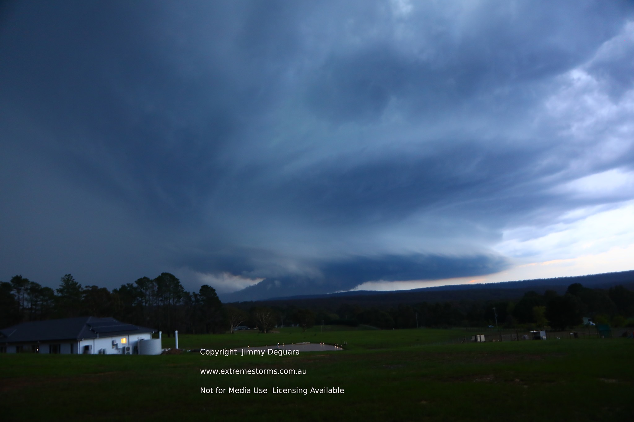 Storm Chase 18th February 2020 Supercell Structure! Mittagong Supercell 
 Went out for a chase today - just prior to sunset the cell consolidated so ...