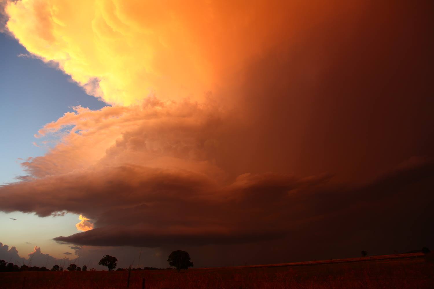 This was one awesome storm chase in one if my favourite areas - one of those stray right movers

These are I-phone pictures - the camera images are st...