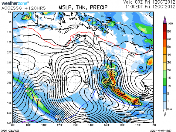 Looks like there is potential for some significant... October 11 and 12 1